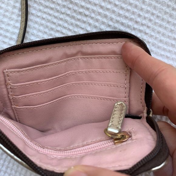 Coach Signature C Canvas Wristlet with Flower - Picture 13 of 13